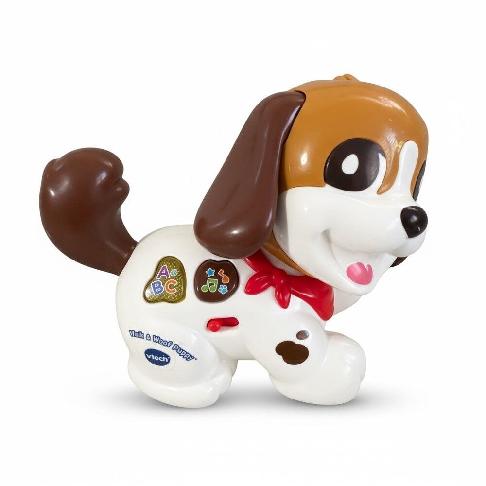 Tech Walk & Woof Puppy.  Sings and talks. 9x7”